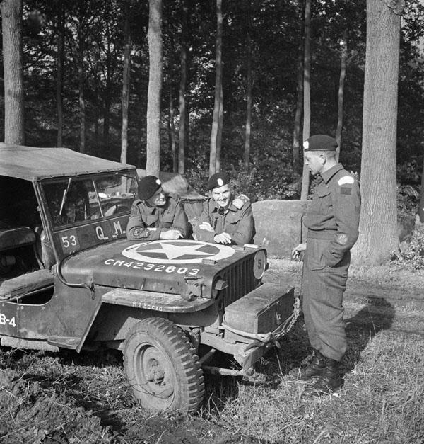 Photo of Chatting at the Jeep