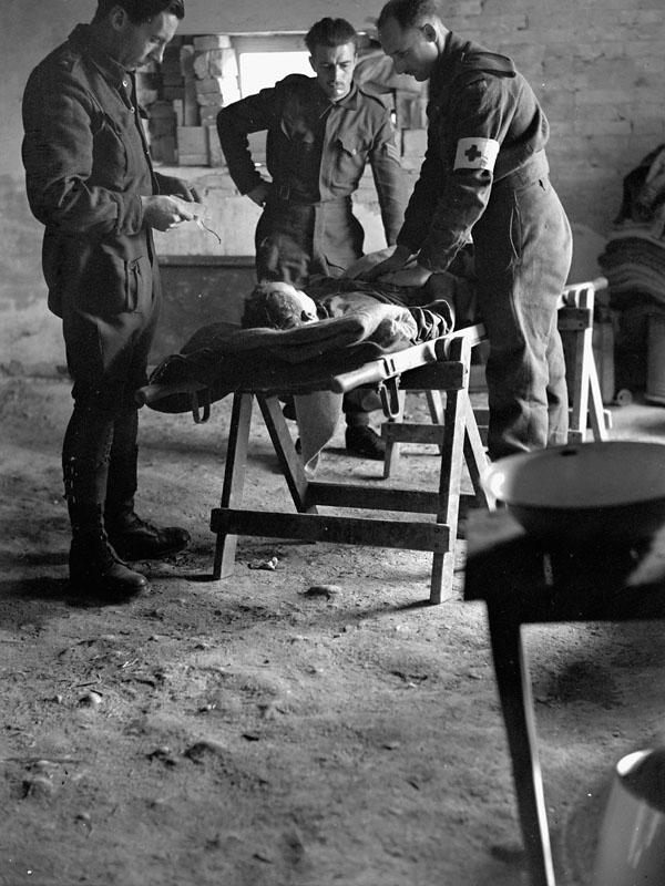 Photo of Wounded in Italy