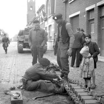 Repairing a Sherman Track