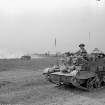 Universal Carrier on the Move