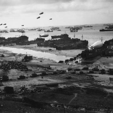 The massive scale of D-Day