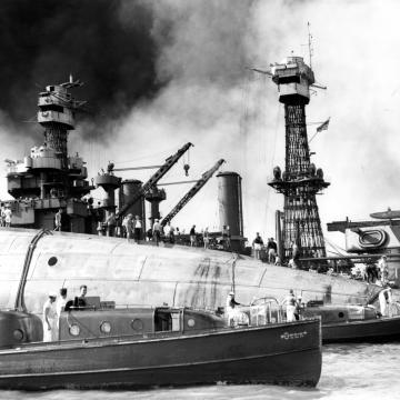 Attempting to rescue survivors